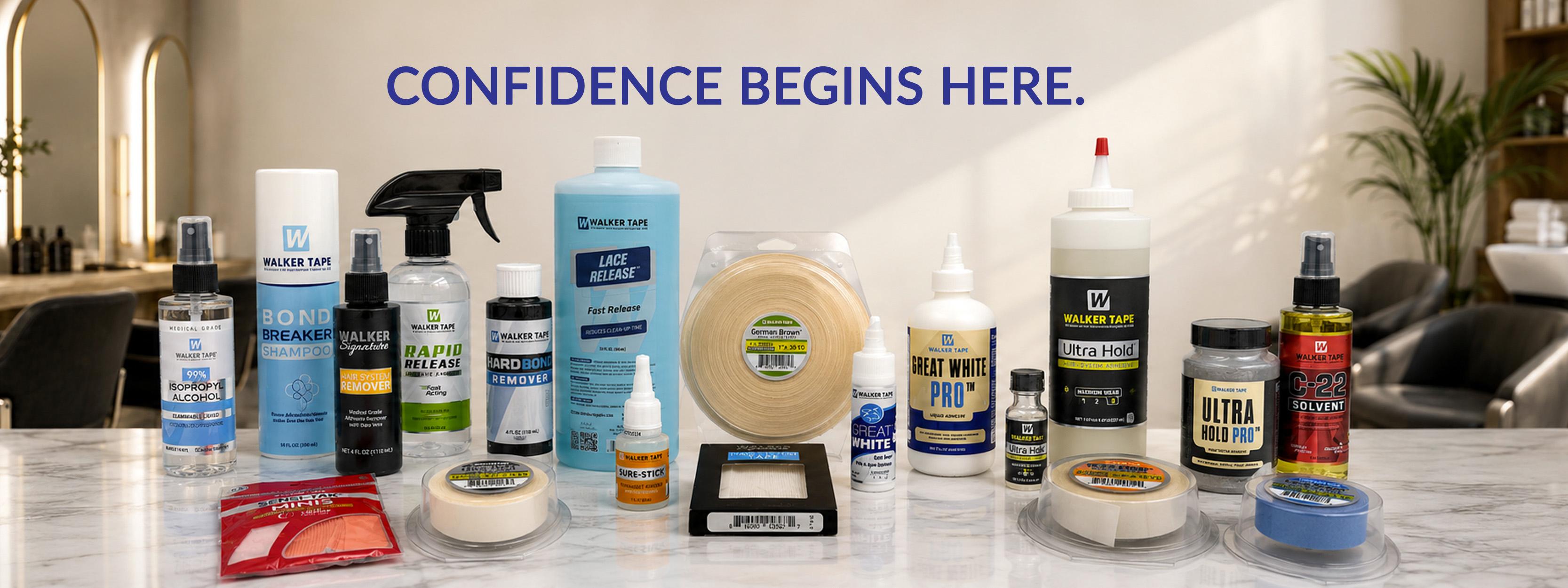 Walker Tape® | Hair System Tapes, Adhesives & Solvents | Official
